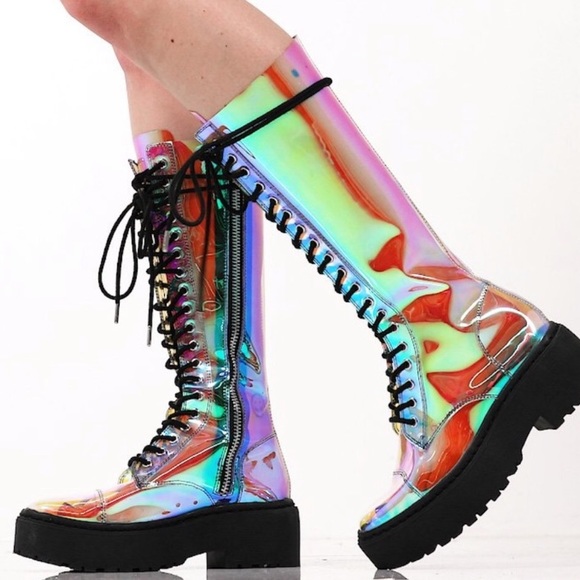 Dolls Kill Shoes - ❤️Cosmic💙Renegade🧡Combat💚Boots💜